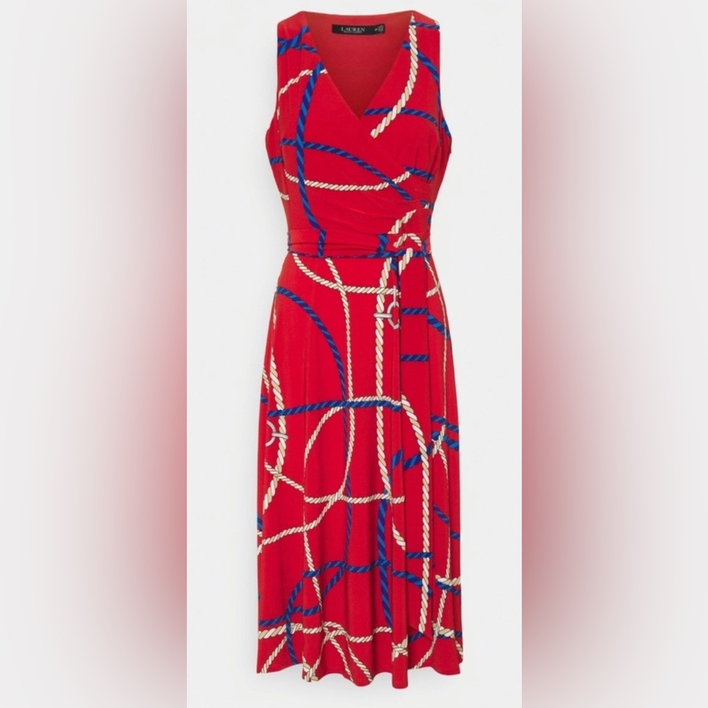 Lauren Ralph Lauren - Nautical Rope Dress - Sleeveless- Size 10